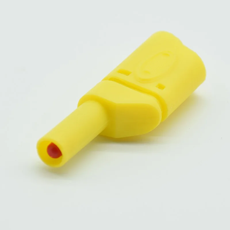 Assembled 4mm Safe Banana Plug Protective Fully Closed High Current 20A Banana Plug Test Plug Panel Plug Various Colors