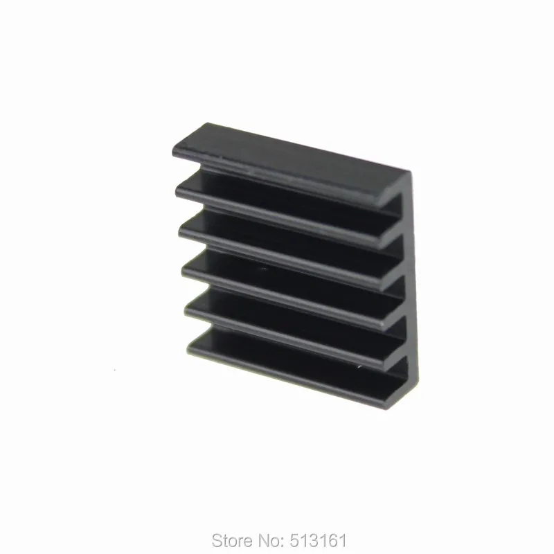 50 stücke 14x14x4mm Kühlung Kühler Kühlkörper Kühler Aluminium Kühlkörper