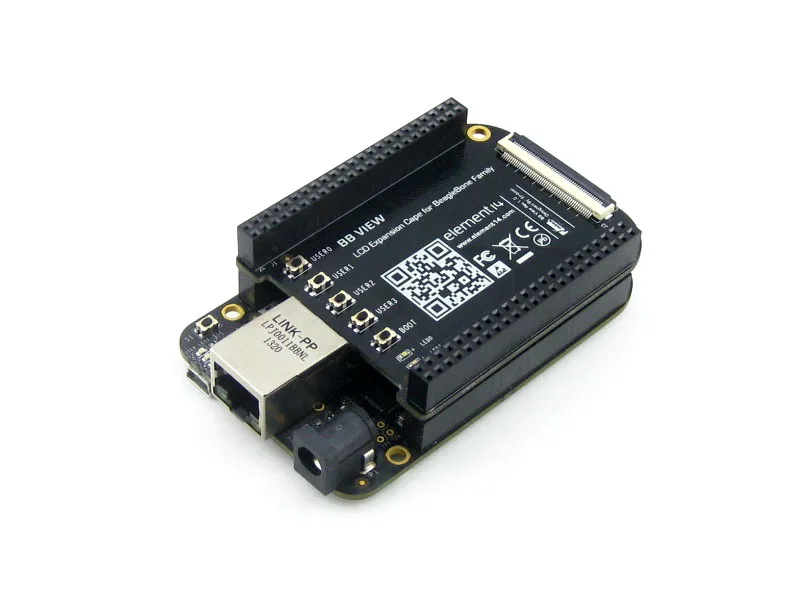 2 stks/partij BeagleBone Zwart Rev C 1GHz ARM Cortex-A8 512MB DDR3L 4GB eMMC Flash BB Black Linux android Development Board