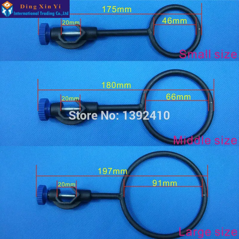 91mm Diameter lab clamp holder Lab Retort Ring with Holder Clamp