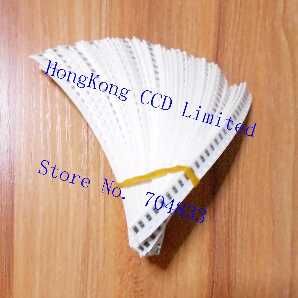 

1250pcs/lot 1206 5% SMD Resistor Kit 1206 0R - 10M 5% Assorted Kit 50 values X 25pcs=720pcs Sample Kit