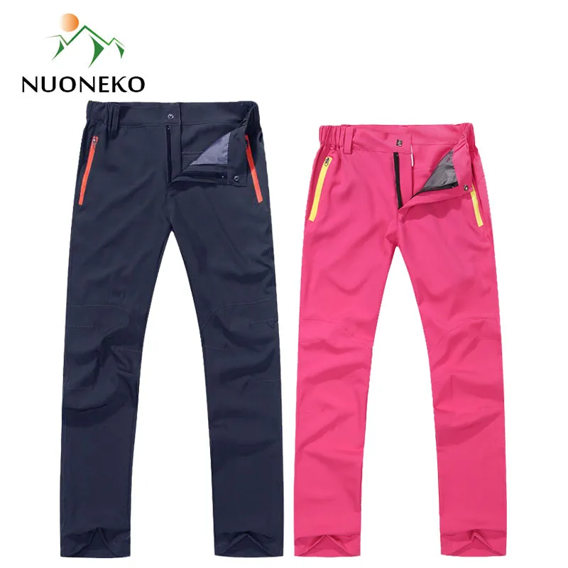 NUONEKO mężczyźni kobiety szybkie suche spodnie do wędrówek pieszych Outdoor Sport lato Ultra Camping Trekking wędkarstwo PN31