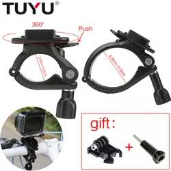 Shoot 360 rotatable clamp handlebar pole tube mount for GoPro Hero 7 6 5 4 Xiaomi Yi 4K Eken Sjcam Action Cam to go Pro Accessor