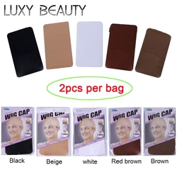 10 sztuk koronkowa czapka z peruką netto czapka z peruką z kapturem siatki czapka z peruką elastyczna czapka z peruką Snood darmowe rozmiary siatki do włosów Unisex ryby Hairnet elastyczna czapka z peruką