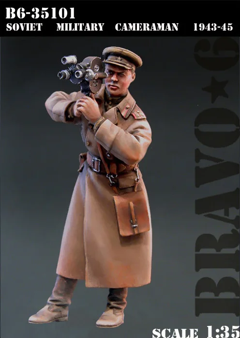 

1:35 Resin kit SOVIET MILITARY CAMERAMAN 1943-45