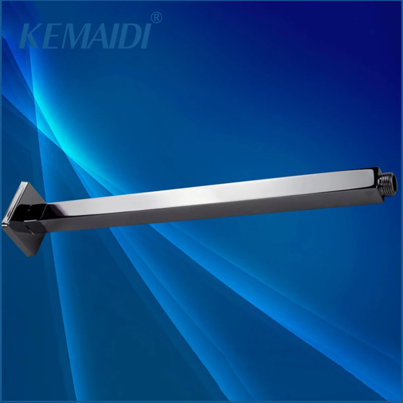 KEMAIDICeiling Mounted 5603/14  Chuveiro Square Brass 400mm For Shower Head Chrome Plated Shower Bar Shower Arms