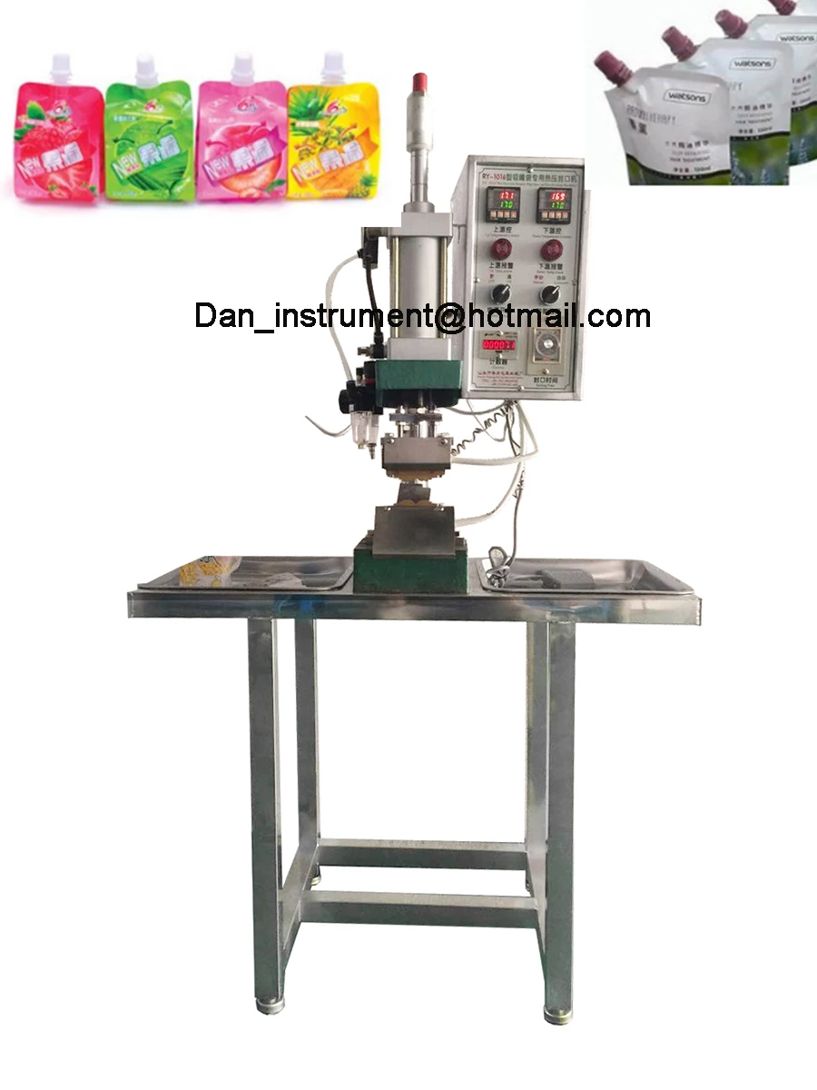 

RY-1016 sucker sealing machine for the Automatic self standing Bag making machine