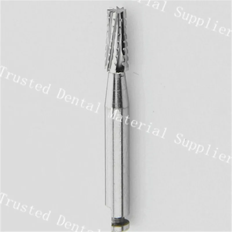 

10 Pieces/Lot Dental Tungsten Carbide Burs RA 2.35 mm Low Speed Handpiece Drill Trimming For Denture Ceramics Polishing