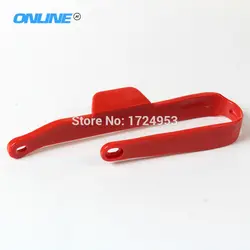 Red rubber Motorcycle Swing Arm Protector Plastic Chain Slider Guider For Pit dirt Bike Motocross Spare Parts