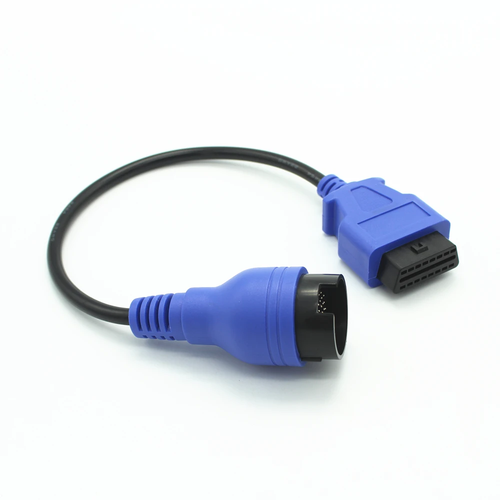 For Benz  IVECO 38Pin Cable OBD2 Diagnostic tool Adapter Connector  Diagnostic Trucks Interface Scanner Cable OBDII 16PIN