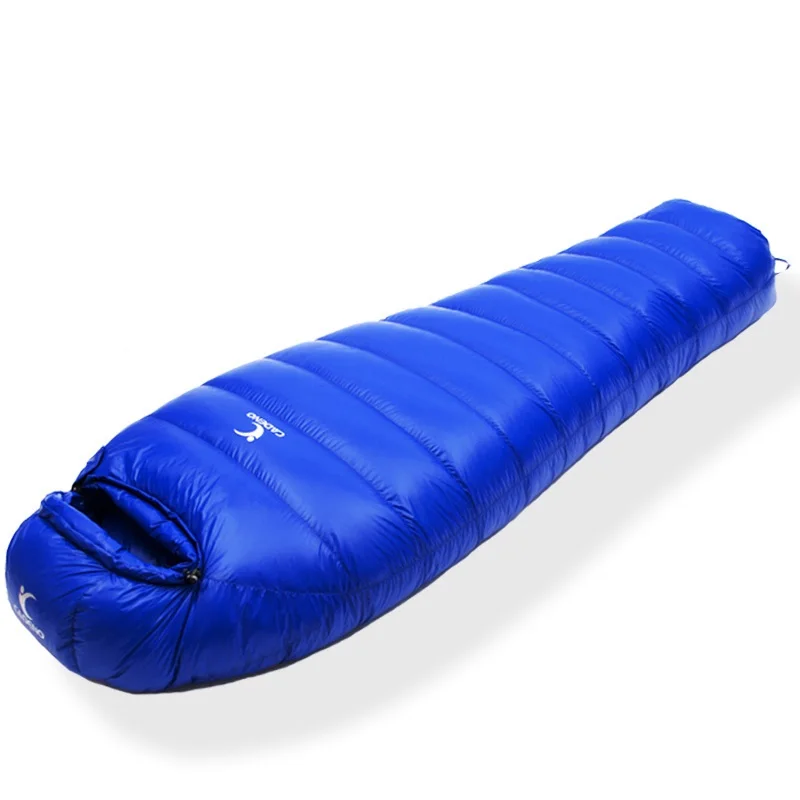 Ultralight Dock Down Sleeping Bag Camping Sleeping Bag Mummy Sleeping Bag Camping Vacuum Bed Camping Accessories 2.0/2.2KG