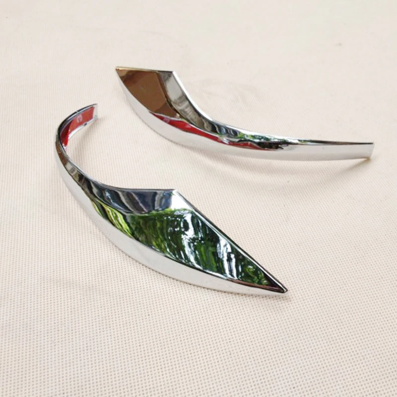 For Toyota Corolla Accessories 2014 2015 2016 2017 ABS Chrome Side Door Rear View Mirror Strip Cover trim Car Styling 2pcs