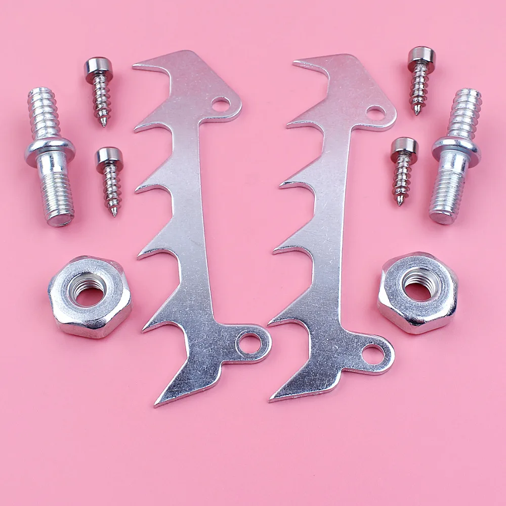 Paraurti Spike Bar Vite Dado Della Vite Prigioniera Kit Per Stihl 017 018 019 MS170 MS171 MS180 MS181 Motosega Pezzi Di Ricambio