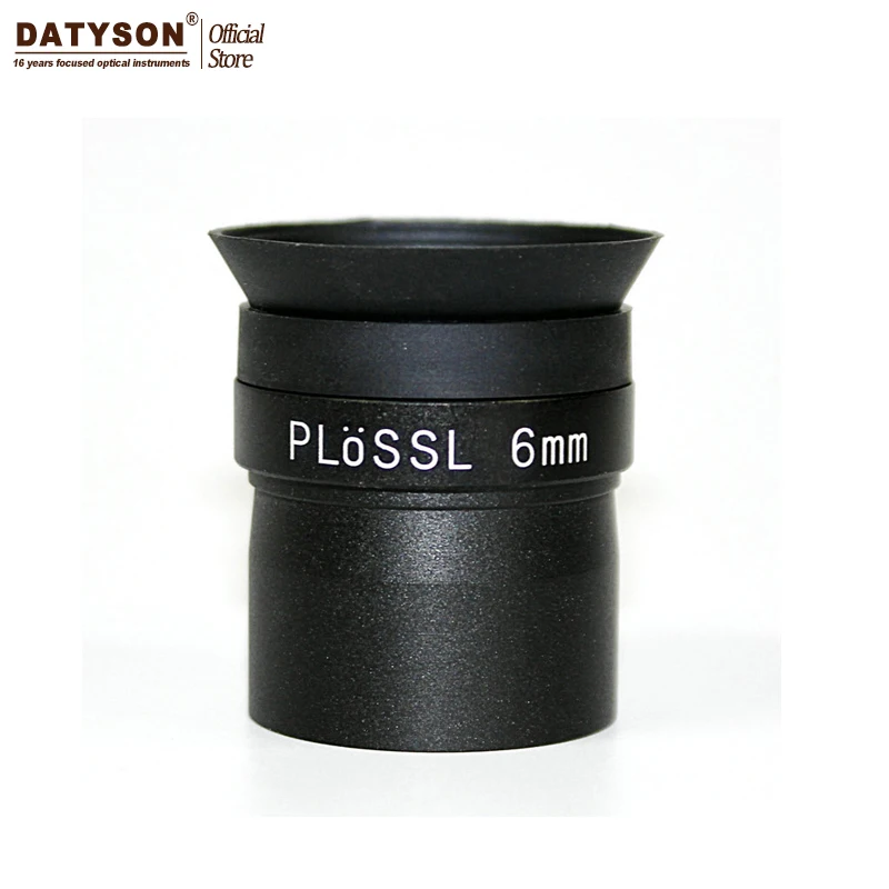 

Datyson Astro Telescope Eyepiece 1.25 inch Multicoated Plossl Eyepiece 6mm Lens with Filter Thread Black FREE SHIPPING