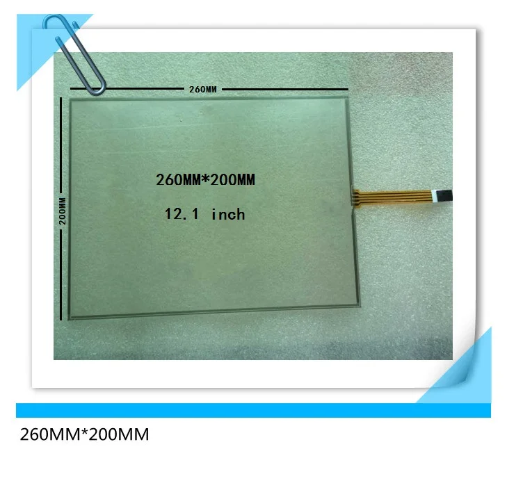 260*200 12 inch Touch Screen 4 wire resistive touch screen 12.1 inch 4:3 industrial display medical equipment