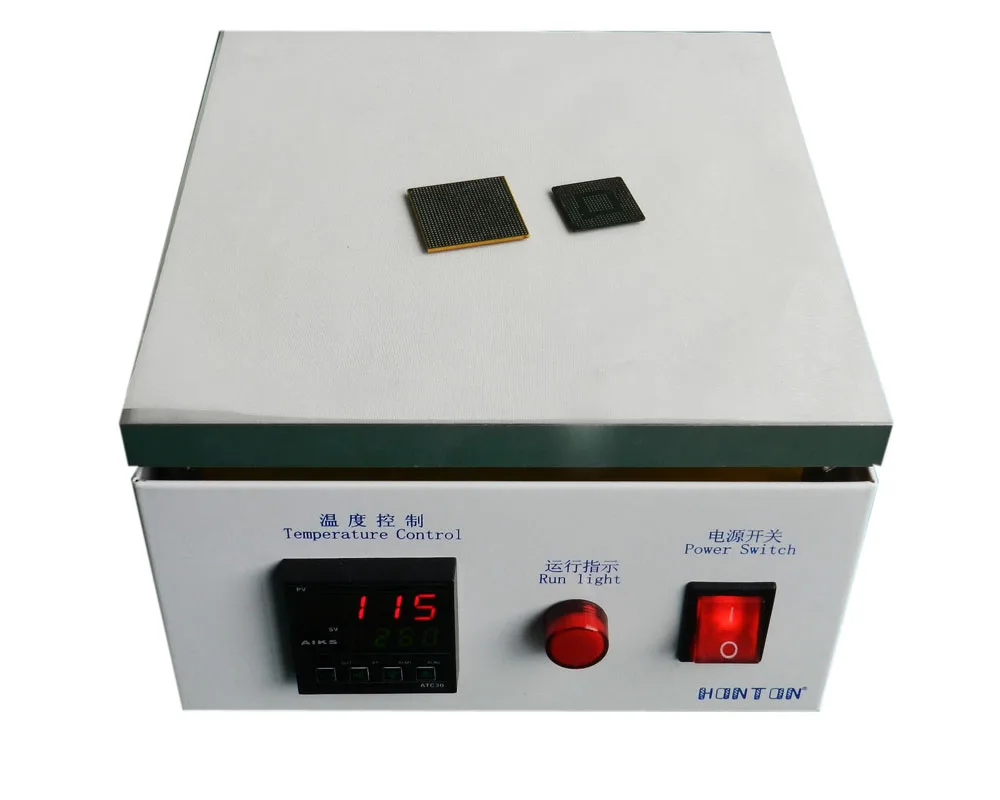 HONTON high quality HT-2020T heated preheater platform teppanyaki 200 * 200mm AC220V shipping