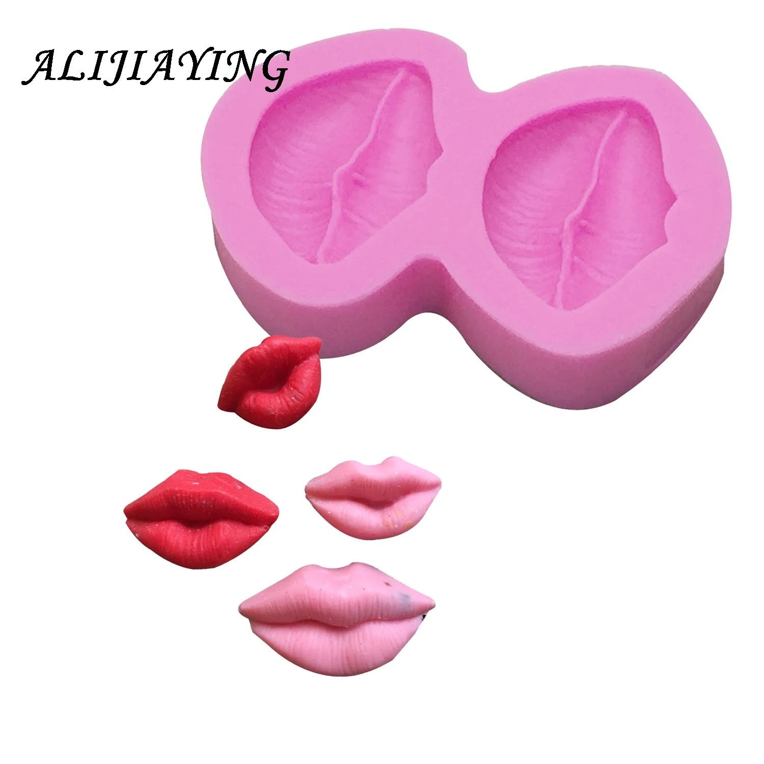 Sexy Lips mouth Silicone Mold Fondant Mould Cake Decorating Tools Chocolate Gumpaste Molds, Sugarcraft, Kitchen Gadgets D0239