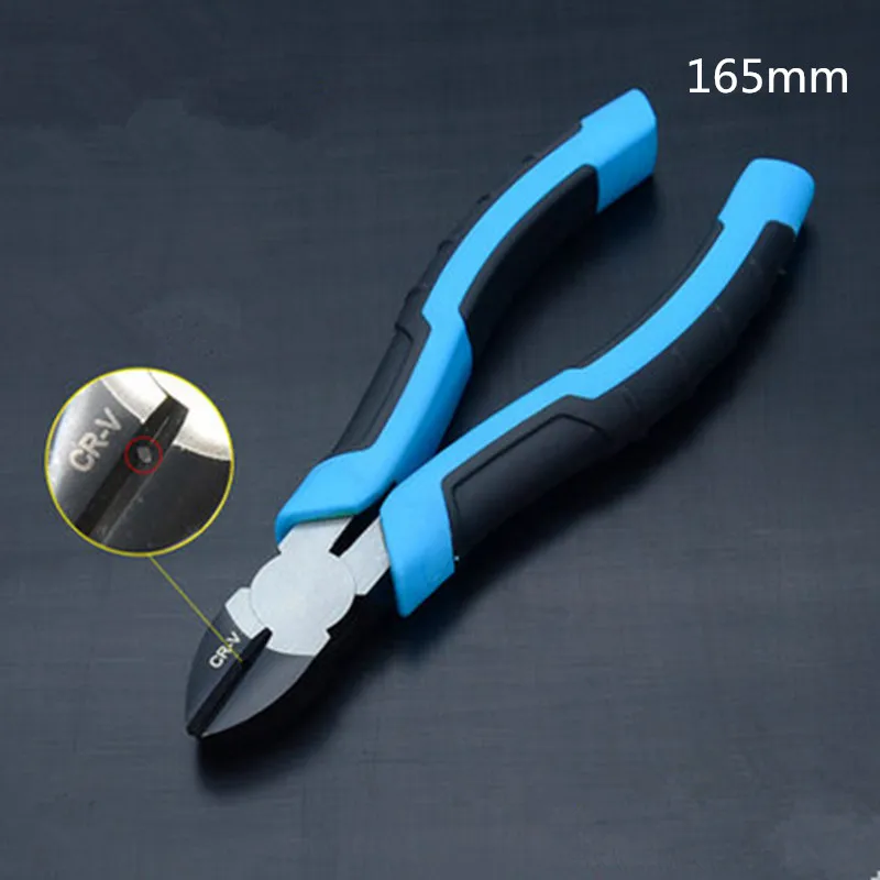 

High-Quality Multi-Tool Diagonal Pliers Tongs with Wire Stripper Cutting Side Snips Flush Cut Alicate Crimpador