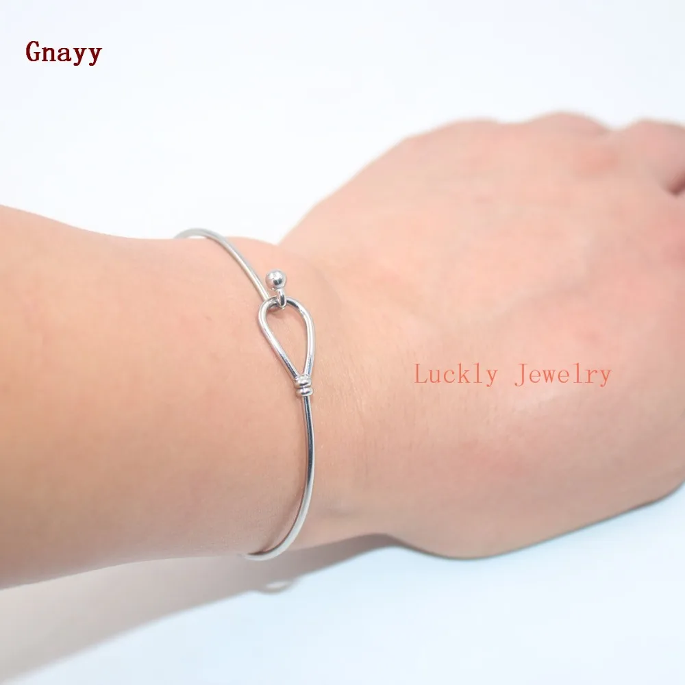 5pcs Lot in bulk wholesale   Simple design Adjustable Wrapped Stainless Steel Bracelet Bangle Cuff Thin for Women Girls