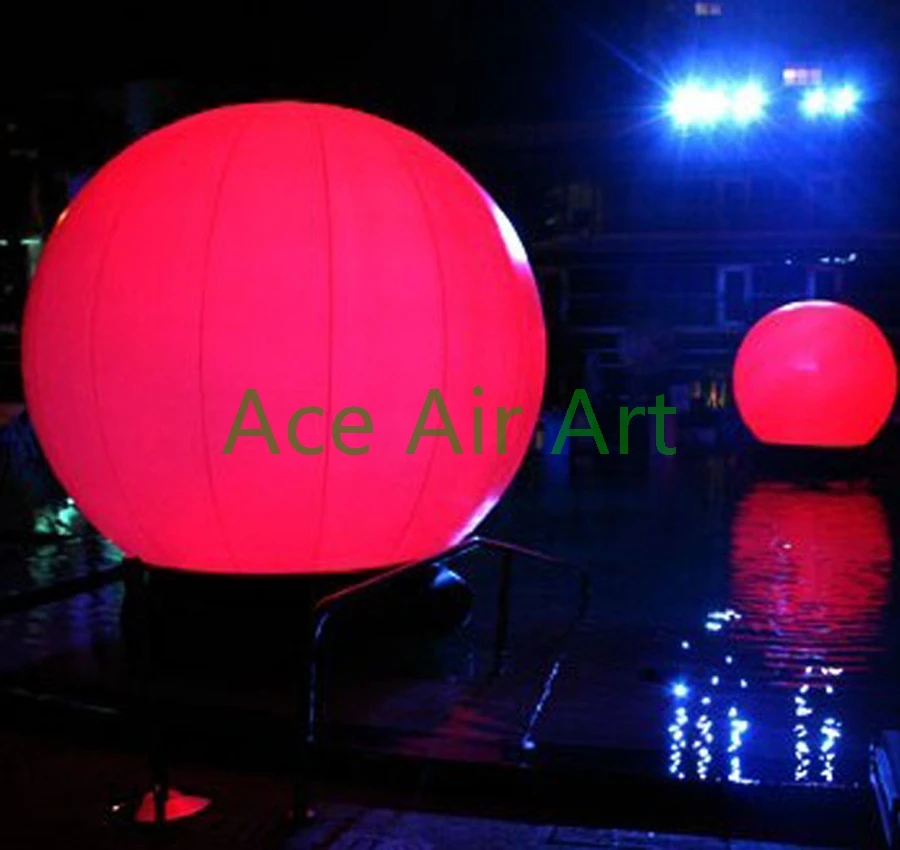 1.2m Diameter Inflatable Colour LED Balloon Lantern Sphere Wedding/Stage Decoration