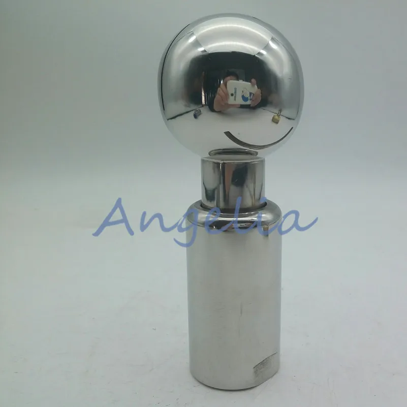 

DN50 2 "BSP Нержавеющая сталь 304 316, чистящая головка бака с внутренней резьбой, санитарный вращающийся шарик-распылитель