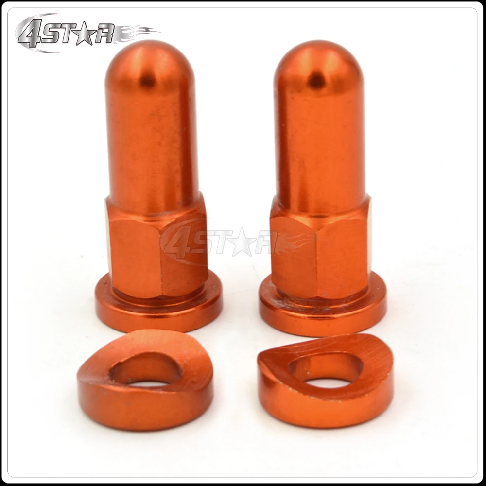 오토바이 CNC 알루미늄 MX 림 잠금 커버 너트 와셔 보안 볼트, 가와사키 혼다 야마하 스즈키 KTM 더트 바이크