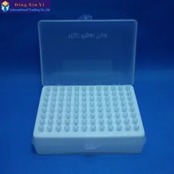 Free shipping Plastic Pipette box 96vents box + 96pcs 10ul pipette tips