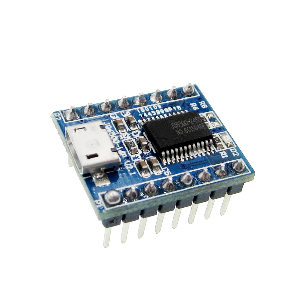 10pcs NEW JQ6500 Voice Sound Module USB Replace One to 5 Way MP3 Voice Standard 16M