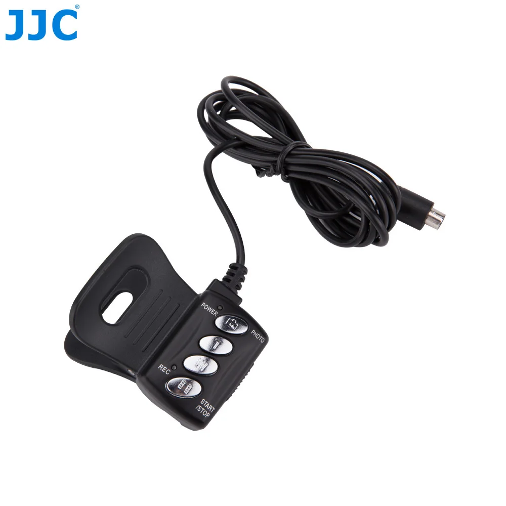 JJC Remote Control Photography Video Controller DV for SONY Handycam Camcorders with A/V Connector Replaces RM-AV2