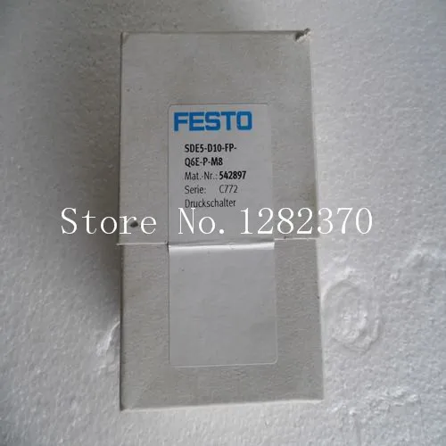 

New original authentic FESTO pressure switch SDE5-D10-FP-Q6E-P-M8 stock 542 897