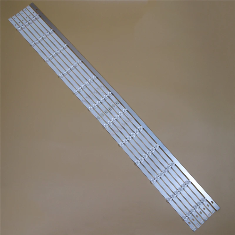 

TV LED Light Bars For LG 55LN555V 55LN5600 55LN5700 55LN5707 Backlight Strips L R Kit 12 LED Lamps Lens 14 Bands Pola2.0 55 inch