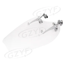 GZYF Windscreen Windshield For Harley Davidson Sportster XL883 1986-2010 Clear