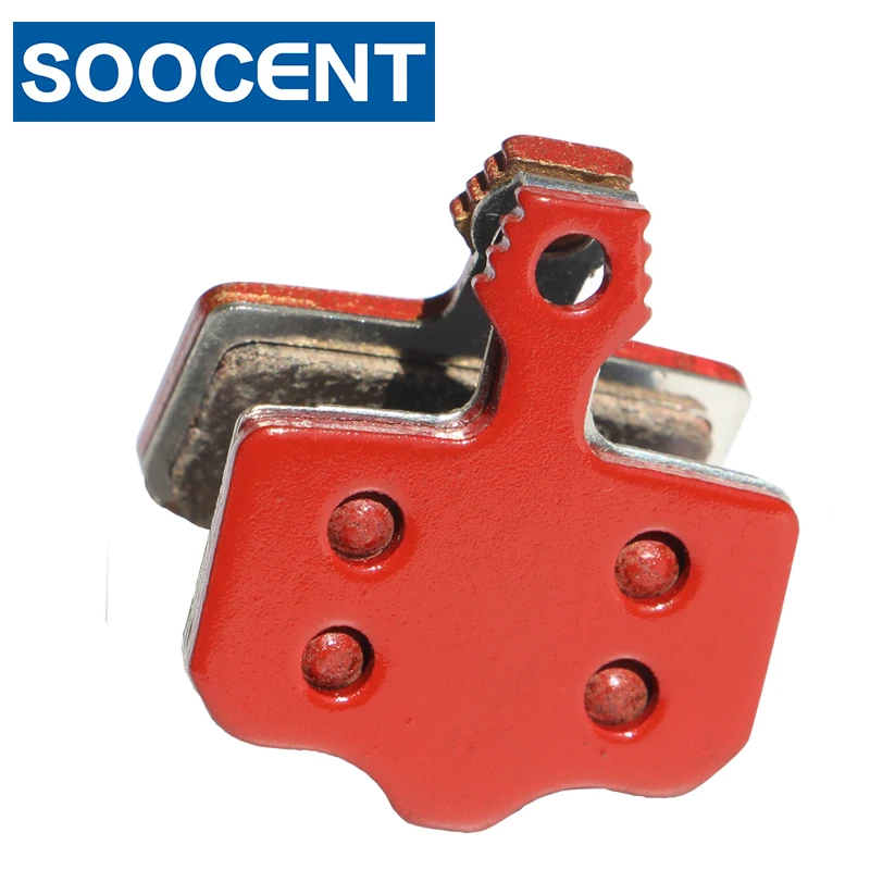 

4 пары, красные дневные тормозные колодки для SRAM AVID Elixir 1 3 5 7 9 R CR для SRAM XX X0 Avid DB1 DB3 MTB, диск для горного велосипеда