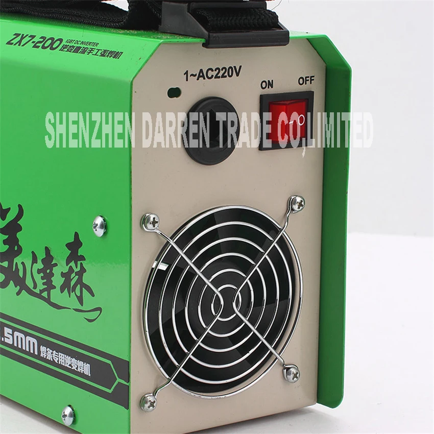 جديد عالية الجودة لحام MMA لحام IGBT ZX7-200 DC العاكس آلة لحام دليل الكهربائية لحام آلة