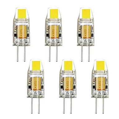 Imagem -05 - Iwhd 1w Lampada g4 Led 12v Lâmpada Cob 80lm Mini Led g4 Luzes Bi-pin Substituir Lustres Halógenos 10 Pcs