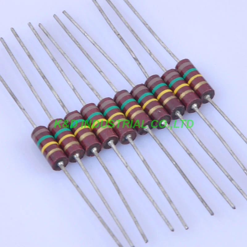 10pcs Carbon Composition Vintage Resistor 0.5W 150K