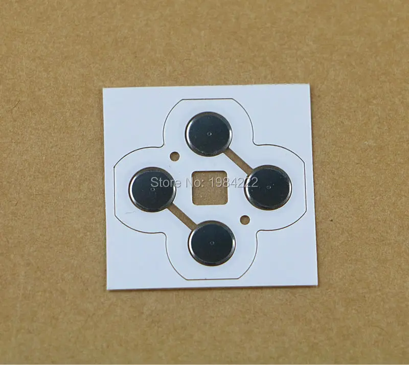1pc For NEW 3DS Controller D Pads D-Pad Metal Dome Snap PCB board button Conductive fIlm Electro Set ABXY Buttons