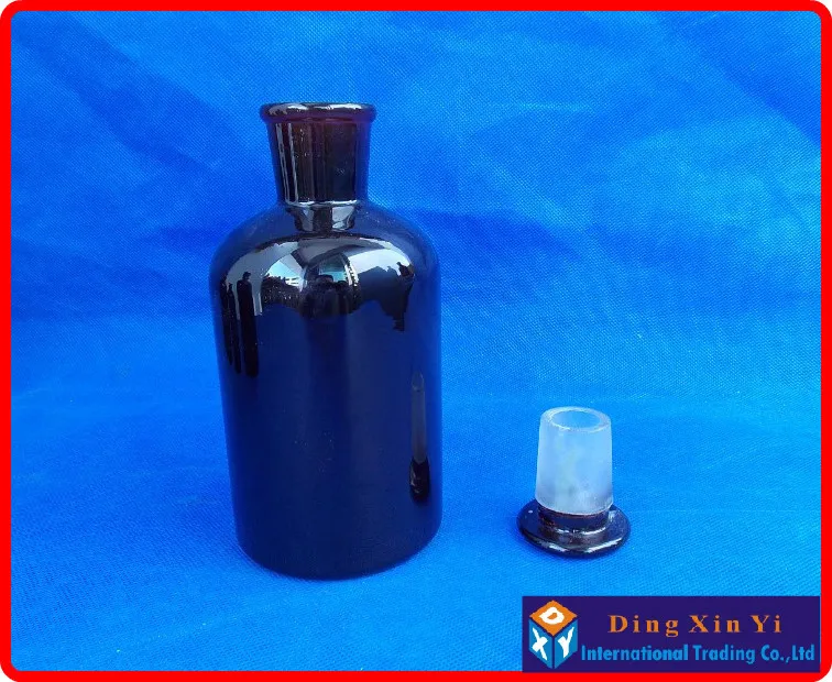 

( 4 pieces/lot)500ml Narrow mouth Amber Laboratory Bottle with ground-in glass stopper,500ml Narrow mouth reagent bottle