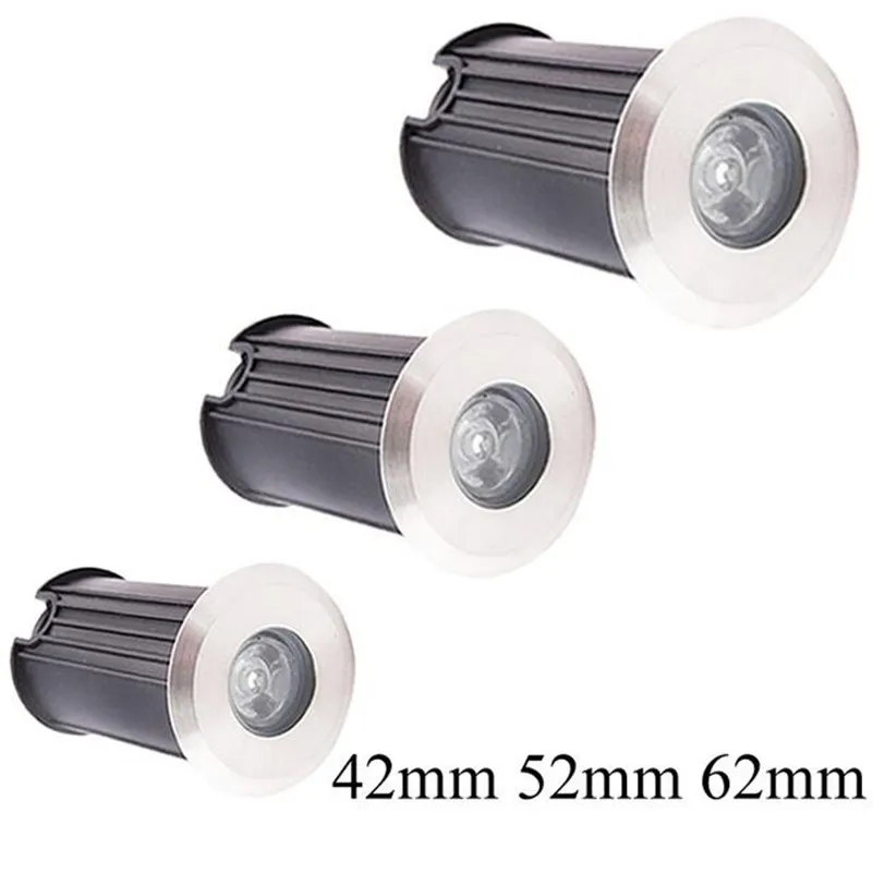 10PCS Waterproof 1W 3W 5W Mini LED Underground Light Outdoor Ground Garden Path Floor Buried Yard Spot Landscape AC85-265V DC12V