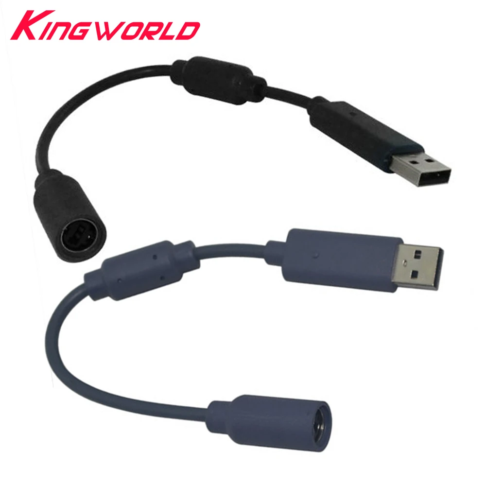 High quality USB Breakaway PC Cable off Cord Adapter With Filter For Microsoft xbox360 Xbox 360