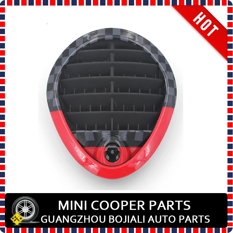 Brand New ABS Material UV Protected Mini Checker Style Dashboard Airvent Cover For Mini cooper Countryman R60 (2Pcs/Set)