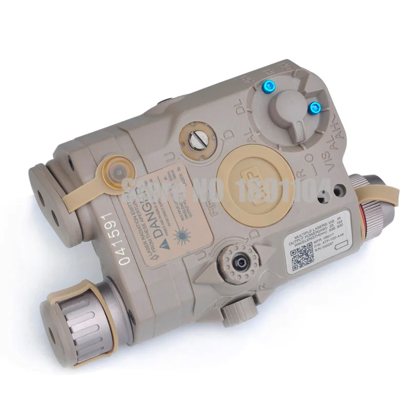 Element airsoft LA-5C PEQ 15 UHP Appearance Red/IR Laser and flashlight (EX396)