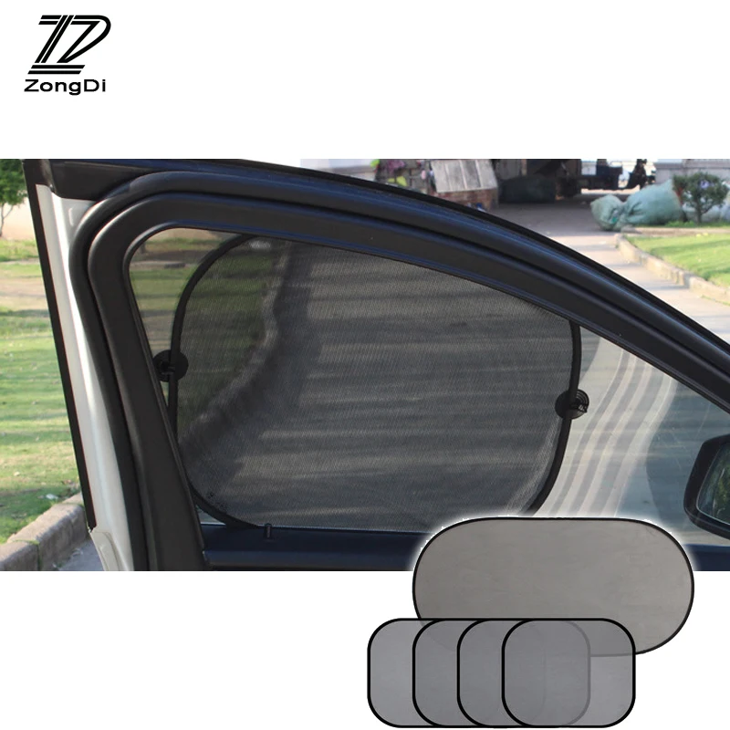 ZD Car Sun Shade Sun Protection Net For Honda civic 2006-2011 accord fit Chery Seat leon fr ibiza accessories