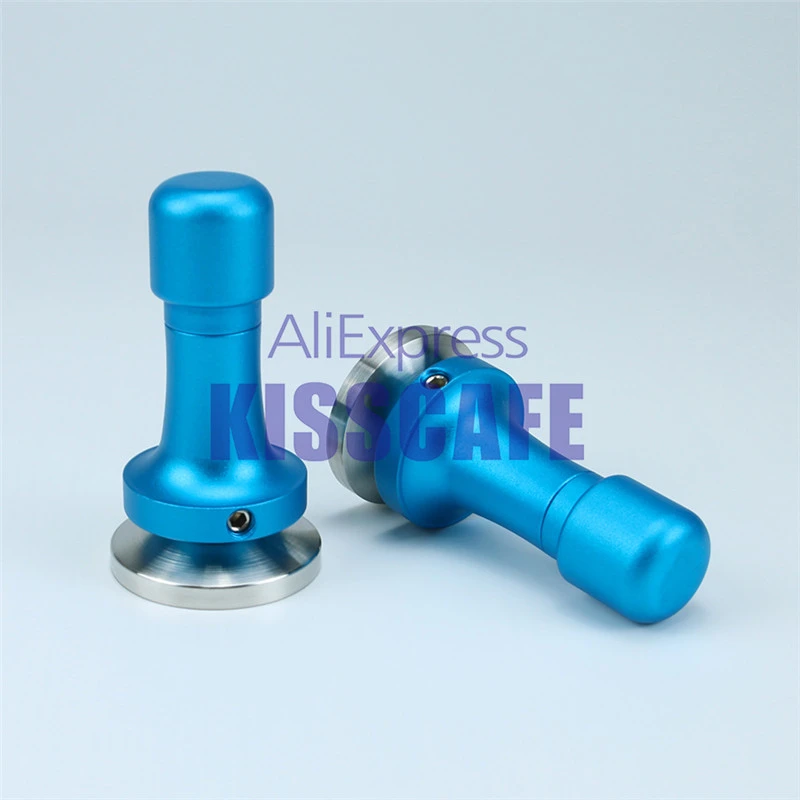 51mm 53mm 57mm 58mm Coffee Tamper Elasticity Adjustable 304 Stainless Steel Aluminum Handle Pressure Hammer Accessories