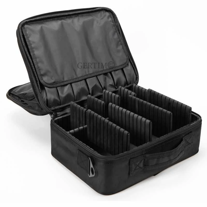 Women\'s Articles Beauty Portable Professional Cosmetics Makeup Organizer Case Storage Bag Travel Box Suitcases Manicure Case