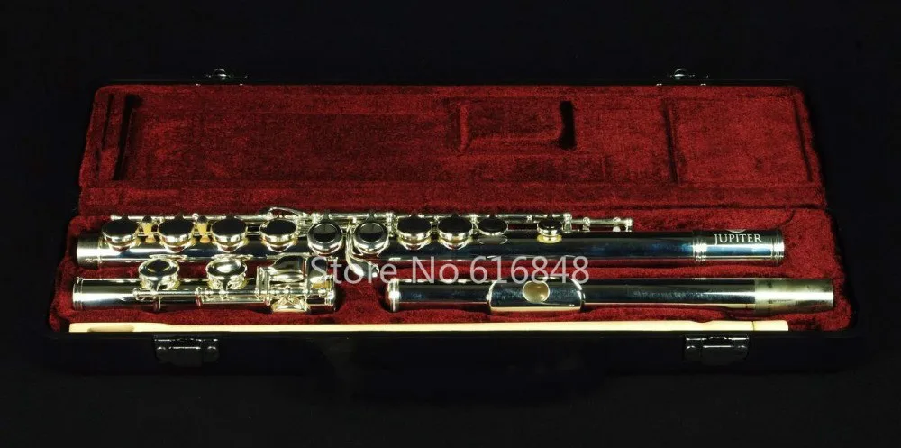 

Brand Instrument Jupiter JFL-507S C Tone 16 Holes Closed Flute Cupronickel Silver-plated Instruments With E Key With Case