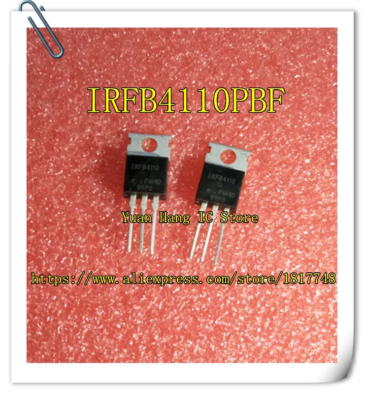 Free Shipping 20PCS/LOT IRFB4110PBF IRFB4110 4110 IR TO-220 MOS field effect transistor