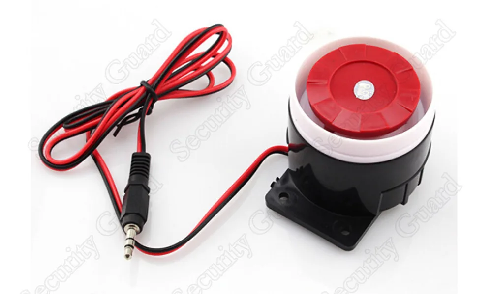 Free shipping high decibels alarm and wireless GSM alarm system universal anti-theft alarm horn accessories alarm siren