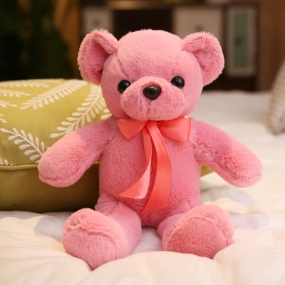 cartoon watermelon red bear about 35cm plush toy lovely teddy bear soft doll kid's toy Christmas gift b2238