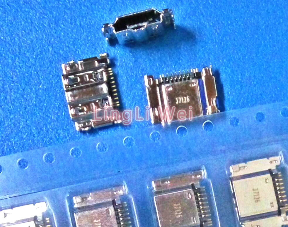 Conector de energia para celular, conector de entrada micro usb para samsung i9300/i9300/i939/i535/i747/ts3 7 pinos